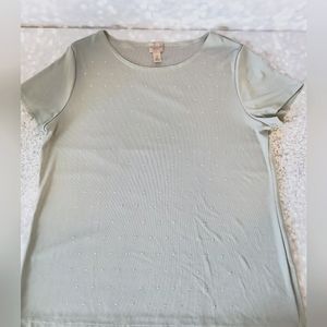 Easywear Chicos Rhinestone Top Size 2